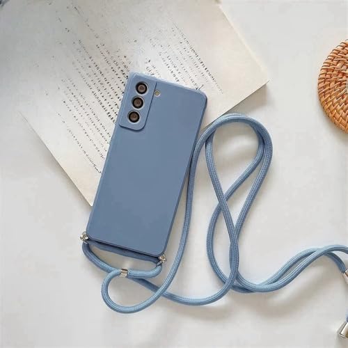 Crossbody-Lanyard-Hülle für Samsung Galaxy A55 A35 A25 A15 A05 A05S A54 A14 A34 A24 A04E A04 A13 A33 A53 A23 A03 A03S, Softcover, Grau-Lila, für Samsung A03 164 Crossbody-Lanyard-Hülle für Samsung Galaxy A55 A35 A25 A15 A05 A05S A54 A14 A34 A24 A04E A04 A13 A33 A53 A23 A03 A03S, Softcover, Grau-Lila, für Samsung A03 164 von LIFEKA