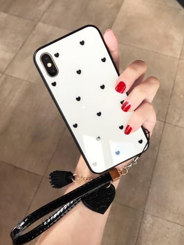 Für iPhone 15 14 13 12 11 Pro Max se 2020 Hülle kleine Love Heart Hartglasabdeckung für iPhone 7 8 Plus x xr xs max SE, 835, für iPhone 14Pro Für iPhone 15 14 13 12 11 Pro Max se 2020 Hülle kleine Love Heart Hartglasabdeckung für iPhone 7 8 Plus x xr xs max SE, 835, für iPhone 14Pro von LIFEKA