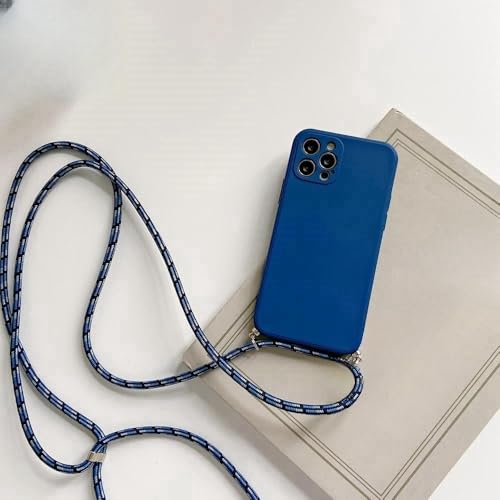 LIFEKA Crossbody-Halskettengurt, Lanyard-Kabel, flüssige Silikon-Telefonhülle für Xiaomi 8 9 10 10S 10T 11 Lite Ultra 11i 11X Pro 6X Cover, Marineblau, für Xiaomi Mi 9 Pro LIFEKA Crossbody-Halskettengurt, Lanyard-Kabel, flüssige Silikon-Telefonhülle für Xiaomi 8 9 10 10S 10T 11 Lite Ultra 11i 11X Pro 6X Cover, Marineblau, für Xiaomi Mi 9 Pro von LIFEKA