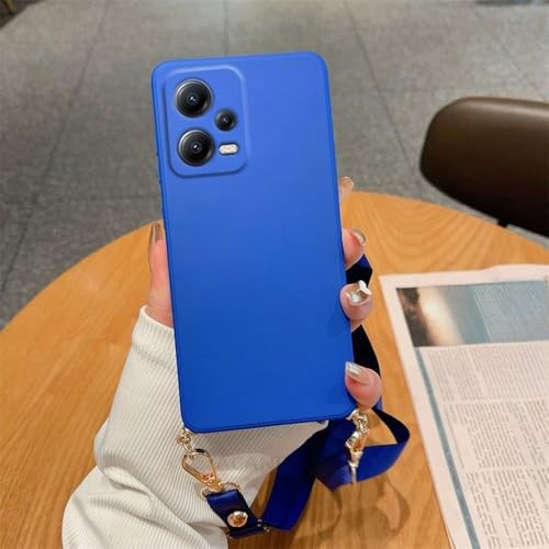 LIFEKA Für Redmi12 Halskette Crossbody Lanyard Flüssigsilikonhülle für Xiaomi für Redmi Note 12 11 4G 5G Note12 Pro Plus 11s Gurtkordelabdeckung, YTBGS Klein Blue, für Redmi Note 10S LIFEKA Für Redmi12 Halskette Crossbody Lanyard Flüssigsilikonhülle für Xiaomi für Redmi Note 12 11 4G 5G Note12 Pro Plus 11s Gurtkordelabdeckung, YTBGS Klein Blue, für Redmi Note 10S von LIFEKA