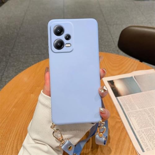 LIFEKA Für Redmi12 Halskette Crossbody Lanyard Flüssigsilikonhülle für Xiaomi für Redmi Note 12 11 4G 5G Note12 Pro Plus 11s Gurtkordelabdeckung, YTBGS Lila, für Redmi Note 12 4g LIFEKA Für Redmi12 Halskette Crossbody Lanyard Flüssigsilikonhülle für Xiaomi für Redmi Note 12 11 4G 5G Note12 Pro Plus 11s Gurtkordelabdeckung, YTBGS Lila, für Redmi Note 12 4g von LIFEKA