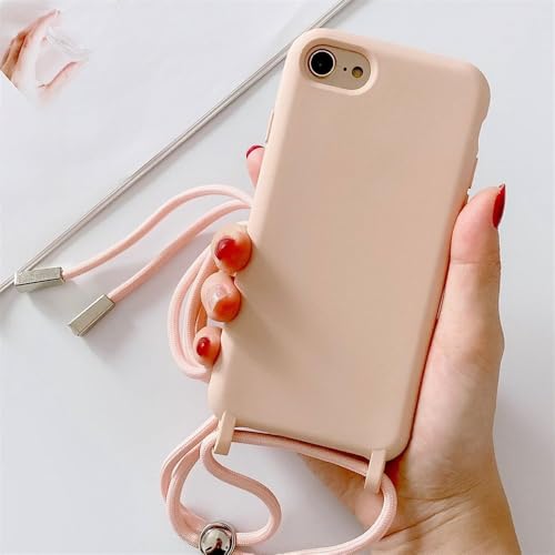 LIFEKA Handyhülle mit Halskette und Lanyard für iPhone 14 13 11 Pro XR XS Max 7 8 Plus Flüssigsilikonhülle Kordel Crossbody mit Seil Soft Cover, 06, Für iPhone XS Max LIFEKA Handyhülle mit Halskette und Lanyard für iPhone 14 13 11 Pro XR XS Max 7 8 Plus Flüssigsilikonhülle Kordel Crossbody mit Seil Soft Cover, 06, Für iPhone XS Max von LIFEKA