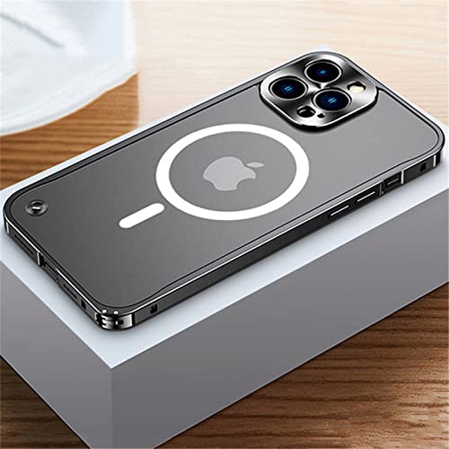 LIFEKA Luxuriöse galvanisierte Metallrahmen-Hülle für iPhone 11 12 13 14 Pro Max 12 13 Mini 14Plus mattierte Acryl-Rückplatte, Schwarz 2, für iPhone 11 LIFEKA Luxuriöse galvanisierte Metallrahmen-Hülle für iPhone 11 12 13 14 Pro Max 12 13 Mini 14Plus mattierte Acryl-Rückplatte, Schwarz 2, für iPhone 11 von LIFEKA