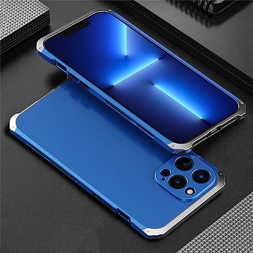 LIFEKA Luxus-Aluminium-Metallgehäuse für iPhone 14 12 13 11 Pro Max, stoßfeste Rückseite für iPhone 13 12 Pro XS MAX XR 6 7 8 Plus X-Abdeckung, Blau Silber, für iPhone 12 Mini LIFEKA Luxus-Aluminium-Metallgehäuse für iPhone 14 12 13 11 Pro Max, stoßfeste Rückseite für iPhone 13 12 Pro XS MAX XR 6 7 8 Plus X-Abdeckung, Blau Silber, für iPhone 12 Mini von LIFEKA