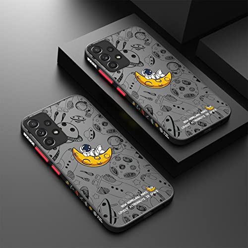 Space Astronaut Matte Case für Samsung Galaxy S22 S21 Ultra S20 S21 FE Plus S10 A32 A70 A50 A72 A71 A51 A52 A53 5G Hard Cover, AZ96, Schwarz, für Samsung S22 Plus Space Astronaut Matte Case für Samsung Galaxy S22 S21 Ultra S20 S21 FE Plus S10 A32 A70 A50 A72 A71 A51 A52 A53 5G Hard Cover, AZ96, Schwarz, für Samsung S22 Plus von CLLDY