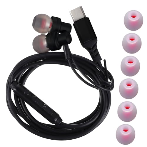LIFKICH 1 Satz Typ-C-Kopfhörer Ohrstöpsel absagen kabelgebundene Ohrhörer verdrahtet Lärmstündung Wired USB C -Kopfhörer Kopfhörer mit USB-C-Buchse USB c kopfhörer Metall LIFKICH 1 Satz Typ-C-Kopfhörer Ohrstöpsel absagen kabelgebundene Ohrhörer verdrahtet Lärmstündung Wired USB C -Kopfhörer Kopfhörer mit USB-C-Buchse USB c kopfhörer Metall von LIFKICH