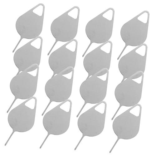 LIFKICH 100 Stück Nadel zum Entfernen der SIM-Karte Auswurf Tool zum Entfernen von Telefonen Tablettstift Picker Handy Slot SIM-Karten-Auswerfer SIM-Pin Rostfreier Stahl LIFKICH 100 Stück Nadel zum Entfernen der SIM-Karte Auswurf Tool zum Entfernen von Telefonen Tablettstift Picker Handy Slot SIM-Karten-Auswerfer SIM-Pin Rostfreier Stahl von LIFKICH