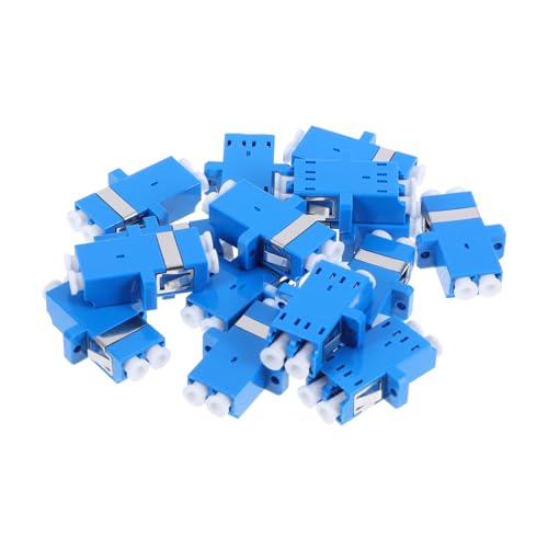 LIFKICH 15 Stücke Lc Zu Lc Fiber Adapter Flansch Typ Single Mode Stecker Für Patch Panel Und Server Rack Optische Faser Adapter Für Netzwerk Und Internet LIFKICH 15 Stücke Lc Zu Lc Fiber Adapter Flansch Typ Single Mode Stecker Für Patch Panel Und Server Rack Optische Faser Adapter Für Netzwerk Und Internet von LIFKICH