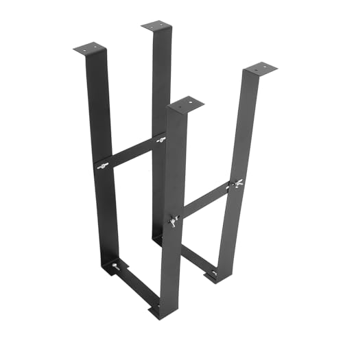 LIFKICH 1Satz Schreibtisch PC Halterung aus Hochwertigem Kohlenstoffstahl Verstellbar Tragfähigkeit für Desktop Computer Tower Elegantes Design von LIFKICH