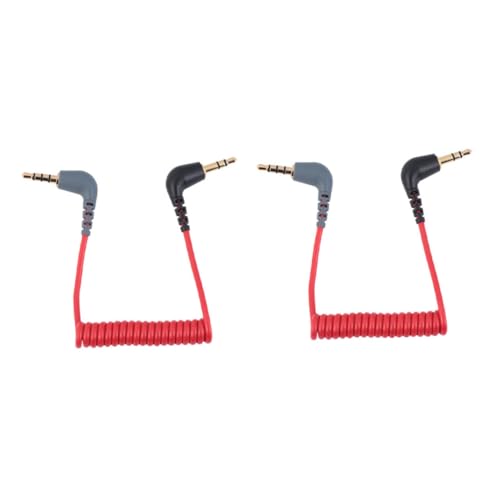 LIFKICH 2 Stück Audioleitung Verlängerungskabel Draht Stecker Audio-Adapter zu aux Audiokabel Mikrofon Verlängerung des Audiokabels Transformation Kabeltelefon rot LIFKICH 2 Stück Audioleitung Verlängerungskabel Draht Stecker Audio-Adapter zu aux Audiokabel Mikrofon Verlängerung des Audiokabels Transformation Kabeltelefon rot von LIFKICH