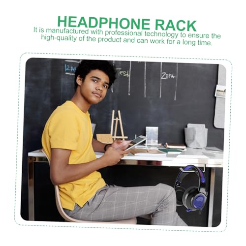 LIFKICH 2 Stück Kopfhörer-Aufhänger Headset Halterung Kopfhörerhalter kopfhörer ablage kopfhörer Halterung Kopfhörer-Stativ Headset-Zubehör Haken zum Aufhängen von Kopfhörern Acryl Weiß LIFKICH 2 Stück Kopfhörer-Aufhänger Headset Halterung Kopfhörerhalter kopfhörer ablage kopfhörer Halterung Kopfhörer-Stativ Headset-Zubehör Haken zum Aufhängen von Kopfhörern Acryl Weiß von LIFKICH