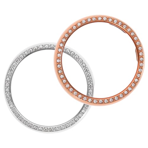 LIFKICH 2Stücke Strass Uhrenbumper Hülle Kompatibel mit Pixel Watch Elegante Schützende Uhrenschale Stoßfest Roségold Schutz LIFKICH 2Stücke Strass Uhrenbumper Hülle Kompatibel mit Pixel Watch Elegante Schützende Uhrenschale Stoßfest Roségold Schutz von LIFKICH