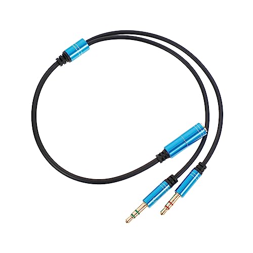 LIFKICH Audio Kopfhörer Splitter Kabel mit Mikrofon für Flexibles Splitter Kabel für Spiele Verarbeitet Praktisch LIFKICH Audio Kopfhörer Splitter Kabel mit Mikrofon für Flexibles Splitter Kabel für Spiele Verarbeitet Praktisch von LIFKICH