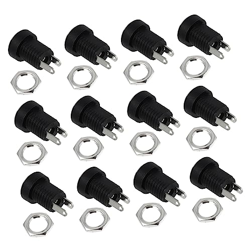 LIFKICH Dc Power Socket Dc Power Jack Mit Muttern Dc Netzteil Adapter Schwarz Buchsen Für Elektroanwendungen Vielseitig Einsetzbar Der Industrie LIFKICH Dc Power Socket Dc Power Jack Mit Muttern Dc Netzteil Adapter Schwarz Buchsen Für Elektroanwendungen Vielseitig Einsetzbar Der Industrie von LIFKICH