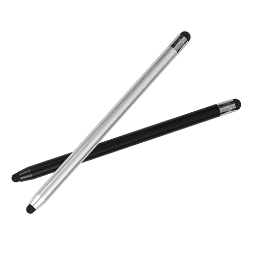 LIFKICH Doppelseitiger Kapazitiver Touchscreen Stift Universal Stylus Pen Für Smartphones Und Tablets Kompatibel Mit IOS Geräten Kohlenstoffschwarz + Mondlichtsilber LIFKICH Doppelseitiger Kapazitiver Touchscreen Stift Universal Stylus Pen Für Smartphones Und Tablets Kompatibel Mit IOS Geräten Kohlenstoffschwarz + Mondlichtsilber von LIFKICH