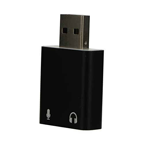 LIFKICH USB Externe Audiokarte Treiberfreier Adapter Gehäuse Kompatibel mit PC Laptop Tablets Mikrofon Kopfhörerbuchse Podcast Gesang LIFKICH USB Externe Audiokarte Treiberfreier Adapter Gehäuse Kompatibel mit PC Laptop Tablets Mikrofon Kopfhörerbuchse Podcast Gesang von LIFKICH