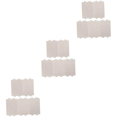 LIFKOME 3 Sätze Mikrowellenbleche Glimmerbleche Isolierbleche Für Mikrowellen Wellenformbleche Ersatz Für Öfen 5 Stück * 3 LIFKOME 3 Sätze Mikrowellenbleche Glimmerbleche Isolierbleche Für Mikrowellen Wellenformbleche Ersatz Für Öfen 5 Stück * 3 von LIFKOME