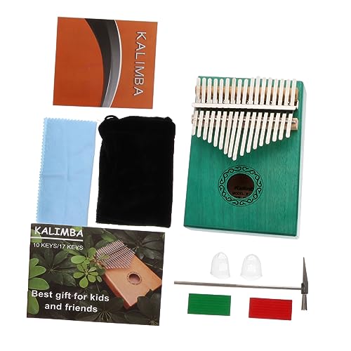LIFKOME 1Satz Kalimba Tasten Daumenklavier Tragbares Klavier für Anfänger mit Aufbewahrungstasche Einfache Bedienung Professioneller und Verarbeitung von LIFKOME