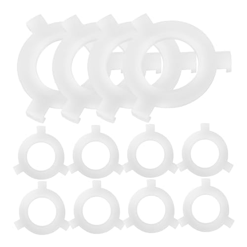 LIFKOME 20Stücke Lampenschirm Adapterring Teiliges Reduzierring Für Lampenschirme Einfach Zu Installieren Langlebig Und Leicht Für Stehlampen von LIFKOME