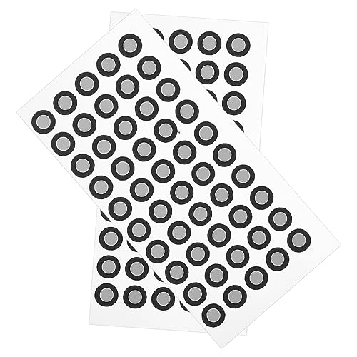LIFKOME 2Blätter Reflektierender Markierungspunkt für Scanner Hochreflektierend Reißfest Präzise Positionierungsziele für Dokumentenscans Optische von LIFKOME