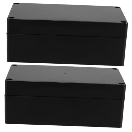 LIFKOME 2pcs Kunststoff Wasserdichte Elektronikbox Wasserdichte Kiste Elektrische Auslassabdeckung Stromversorgungsbox Für Home Electrical Outlets Box von LIFKOME