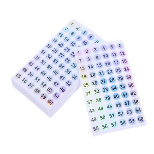LIFKOME 50 Stück Kontinuierliche Zahlen -Tags nummerierte Etiketten Aufkleber mit kleinen Nummern Aufkleber mit Klassifizierungsetiketten Startnummern-Aufkleber PVC LIFKOME 50 Stück Kontinuierliche Zahlen -Tags nummerierte Etiketten Aufkleber mit kleinen Nummern Aufkleber mit Klassifizierungsetiketten Startnummern-Aufkleber PVC von LIFKOME