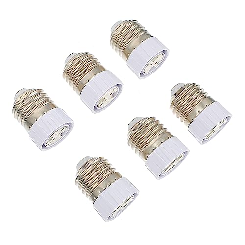 LIFKOME 6Stücke Lampenadapter Lampenfassung Kompatibel Mit LED Halogen Und Glühlampen Hochwertige Kunststoffmaterialien Für Decken von LIFKOME