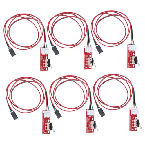 LIFKOME 6pcs Druckerbegrenzungsschalter Endstop -module 3d -druckerzubehör Mechanischer Drucker Endstop Mit Kabel 3d -drucker -ersatzteilen Druckerzubehör von LIFKOME