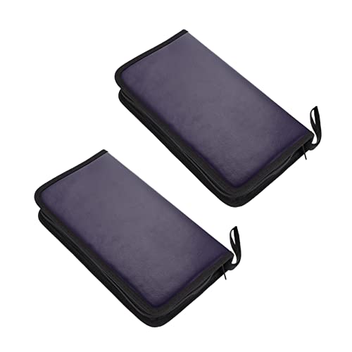 LIFKOME Elegante Pu-Leder-cd-reißverschlusshülle mit 80 DVD-aufbewahrungsfächern Kompakt für Unterwegs LIFKOME Elegante Pu-Leder-cd-reißverschlusshülle mit 80 DVD-aufbewahrungsfächern Kompakt für Unterwegs von LIFKOME