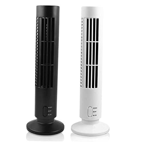 LIFKOME Wiederaufladbarer Tragbarer USB-mini- Turmform Mini-größe Blattlos Handventilator Kalte Luft Weiß 2-stufige Windeinstellung LIFKOME Wiederaufladbarer Tragbarer USB-mini- Turmform Mini-größe Blattlos Handventilator Kalte Luft Weiß 2-stufige Windeinstellung von LIFKOME