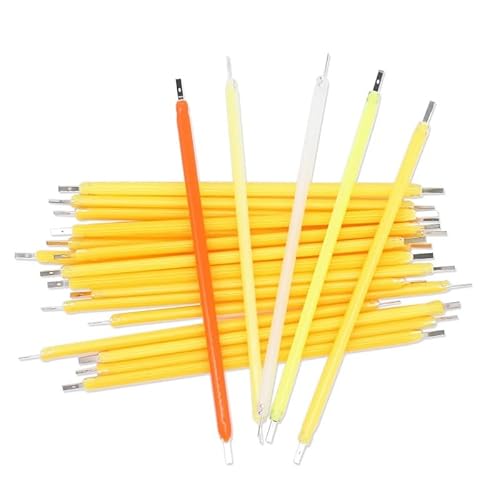 LIGHBIB 50 Stücke LED Filament 68mm Edison-birne DC 3 V LED COB Filament Lampe Teile Dioden Für DIY Dekorative Lampe,Grün,3V 10Stk LIGHBIB 50 Stücke LED Filament 68mm Edison-birne DC 3 V LED COB Filament Lampe Teile Dioden Für DIY Dekorative Lampe,Grün,3V 10Stk von LIGHBIB