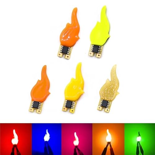 LIGHBIB 3v Led Cob Flash Kerzen Edison Flexible Filament Diode Licht Dekoration Glühbirne Zubehör Diy Retro Kerze Licht,Warmweiß,3 Stück LIGHBIB 3v Led Cob Flash Kerzen Edison Flexible Filament Diode Licht Dekoration Glühbirne Zubehör Diy Retro Kerze Licht,Warmweiß,3 Stück von LIGHBIB