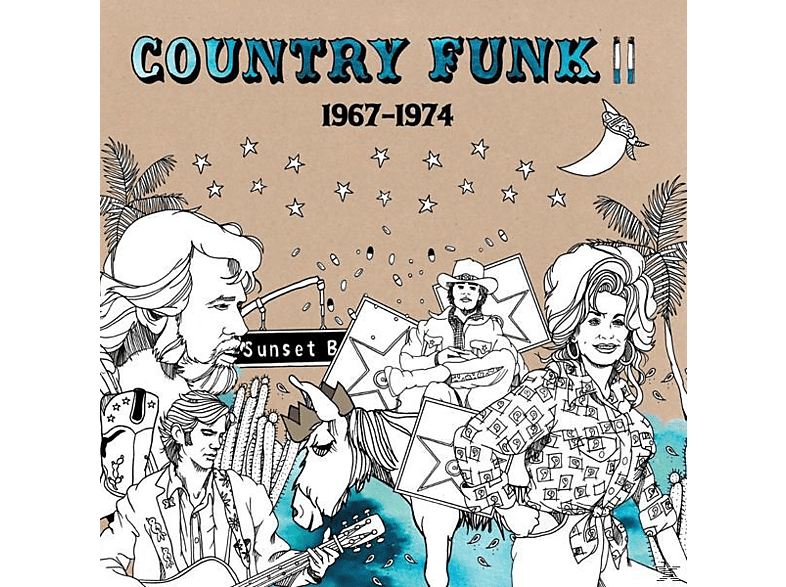 VARIOUS - Country Funk Vol.2 1967-1974 (CD) von LIGHT IN THE ATTIC