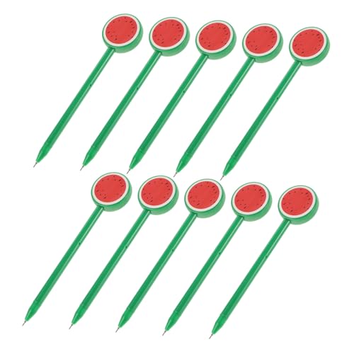 LIGHTAOTAO 10Stücke Cartoon Gelschreiber Niedliche Wassermelonen Stifte Langlebige Schreibutensilien für Schule und Büro Partygeschenk für Kreative Projekte LIGHTAOTAO 10Stücke Cartoon Gelschreiber Niedliche Wassermelonen Stifte Langlebige Schreibutensilien für Schule und Büro Partygeschenk für Kreative Projekte von LIGHTAOTAO