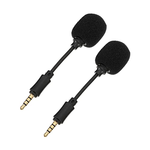 LIGHTAOTAO 2Stücke Mikrofon Trrs Richtungs Geräuschreduzierung für Laptop und PC Tragbares Mikrofon mit Professionellem Abgeschirmtem Draht für Aufnahme und Vlogging LIGHTAOTAO 2Stücke Mikrofon Trrs Richtungs Geräuschreduzierung für Laptop und PC Tragbares Mikrofon mit Professionellem Abgeschirmtem Draht für Aufnahme und Vlogging von LIGHTAOTAO