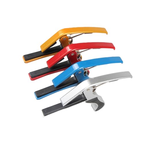 LIGHTAOTAO 4Stücke Clip Gitarrentuner Verstellbare Stimmgeräte für Folk Gitarre und Ukulele Einfach zu Bedienen für Anfänger und Profis LIGHTAOTAO 4Stücke Clip Gitarrentuner Verstellbare Stimmgeräte für Folk Gitarre und Ukulele Einfach zu Bedienen für Anfänger und Profis von LIGHTAOTAO