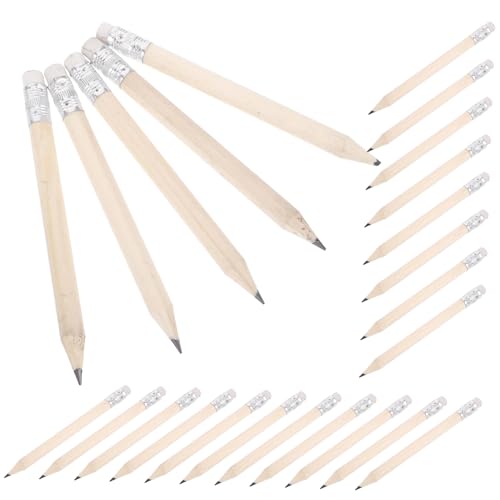 LIGHTAOTAO 50Stücke Kurze Bleistifte für Kleine Holzstifte Zeichnen und Skizzieren für Kleinkinder Kreative Schreibprojekte und Schule mit Hb und Radiergummi LIGHTAOTAO 50Stücke Kurze Bleistifte für Kleine Holzstifte Zeichnen und Skizzieren für Kleinkinder Kreative Schreibprojekte und Schule mit Hb und Radiergummi von LIGHTAOTAO