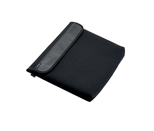 LIGHTPAK 46006 Laptopcover NEOPREN, Notebooktasche für Laptops bis 15 Zoll, Laptoptasche aus Neopren, Ergänzung für Akten- oder Pilotenkoffer, ca. 33 × 36 × 1,5 cm, schwarz von LIGHTPAK