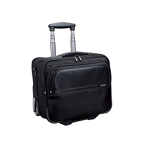 LIGHTPAK 46101 Business Trolley Executive Line Bravo 1, aus strapazierfähigem Nylon, ca. 41 x 37 x 24 cm, schwarz von LIGHTPAK