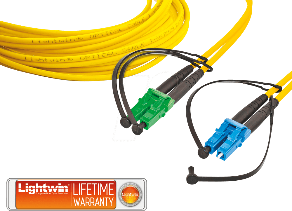 LDP-09 LCA-LC2 - Duplex LWL Patchkabel, SM OS2, LC/APC - LC, 2 m LDP-09 LCA-LC2 - Duplex LWL Patchkabel, SM OS2, LC/APC - LC, 2 m von LIGHTWIN