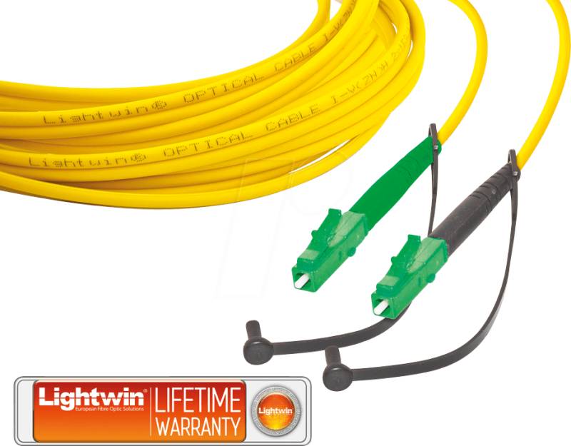 LSP-09 LCA-LCA3 - Simplex LWL Patchkabel, SM OS2, LC/APC - LC/APC, 3 m von LIGHTWIN