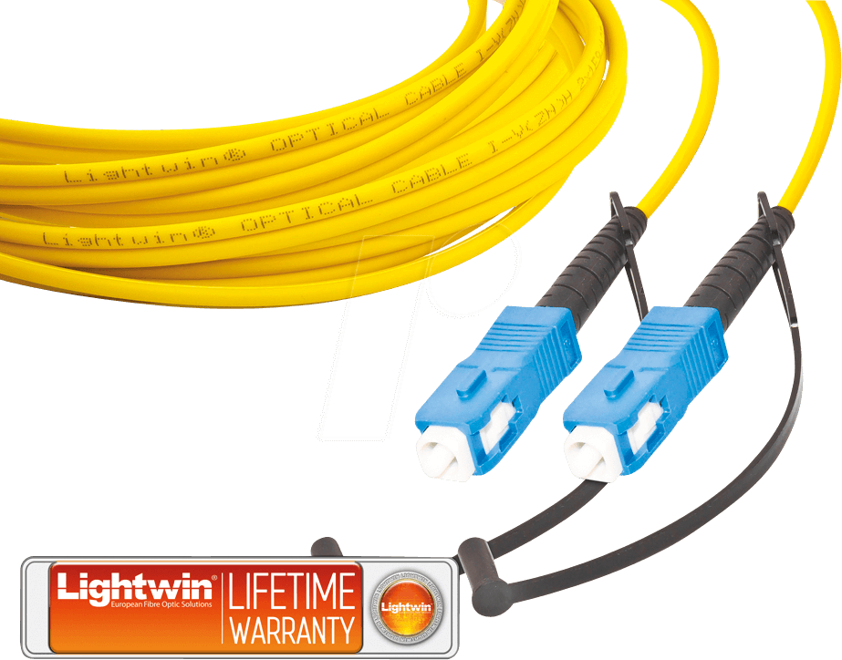 LSP-09 SC-SC1 - Simplex LWL Patchkabel, SM OS2, SC - SC, 1,0 m von LIGHTWIN