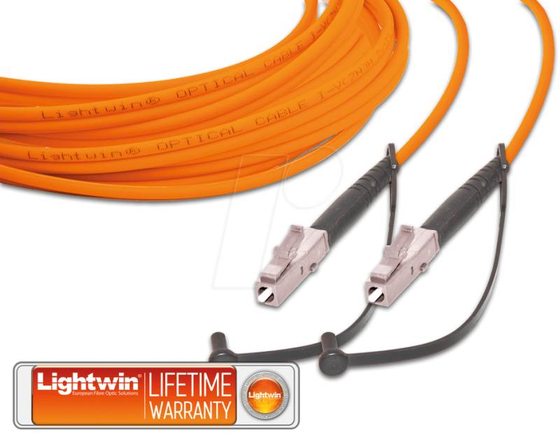 LSP-50 LC-LC3 - Simplex LWL Patchkabel, MM OM2, LC - LC, 3 m von LIGHTWIN
