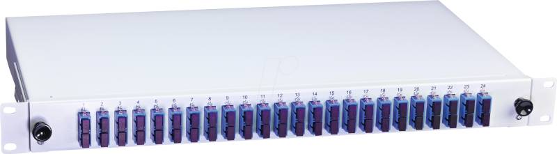 LW 48E09OS2DSC - 19'' LWL Spleißbox, 24x SC Duplex OS2, 1HE von LIGHTWIN