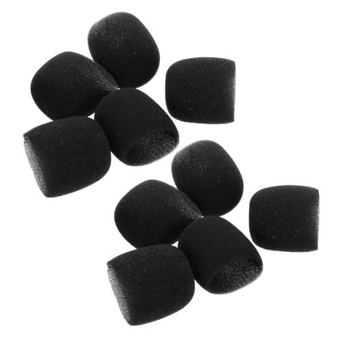 LIGIGWASH 12 Stück Mikrofonschwamm Mikrofonschutz Zubehör Für Mikrofone Handmikrofonabdeckung Mikrofon Zubehör Mikrofon Mit Schwammabdeckung Mikrofon-schwammhülle Mikrofon-schutzhülle Black LIGIGWASH 12 Stück Mikrofonschwamm Mikrofonschutz Zubehör Für Mikrofone Handmikrofonabdeckung Mikrofon Zubehör Mikrofon Mit Schwammabdeckung Mikrofon-schwammhülle Mikrofon-schutzhülle Black von LIGIGWASH