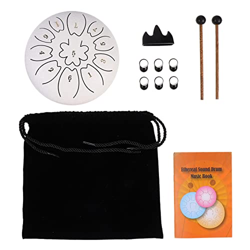 LIGIGWASH 1Satz Zungenpercussion Trommel Töne aus Tragbar für Musikliebhaber und Yoga Schlaginstrument für Stressabbau und Konzentration LIGIGWASH 1Satz Zungenpercussion Trommel Töne aus Tragbar für Musikliebhaber und Yoga Schlaginstrument für Stressabbau und Konzentration von LIGIGWASH