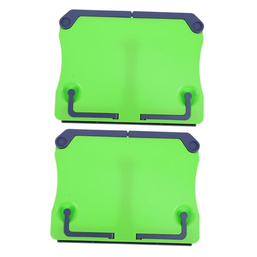 LIGIGWASH 2 Stück Notenständer bookend buchstützen Stabiler Musikständer book shelves buchattrappe Inhaber tragbar Stand falten einfacher Bücherständer Leseständer für zu Hause Abs Green LIGIGWASH 2 Stück Notenständer bookend buchstützen Stabiler Musikständer book shelves buchattrappe Inhaber tragbar Stand falten einfacher Bücherständer Leseständer für zu Hause Abs Green von LIGIGWASH