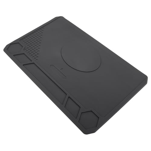 LIGIGWASH Isolierpad Für Die Reparatur Von Mobiltelefonen Elektronische Arbeitsmatte Lötkolben Matte Antistatische Matte Für Die Elektronik Arbeitsmatte Aus Silikon Lötmatte Kieselgel Grey von LIGIGWASH