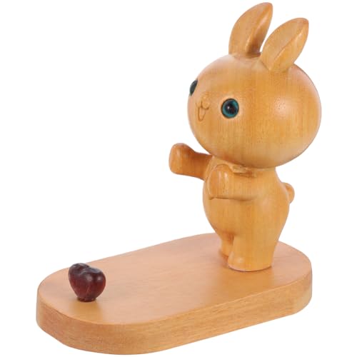 LIGIGWASH Kaninchen Handyhalter Niedlicher Holz Smartphone für Nachrichten Perfektes für Familie LIGIGWASH Kaninchen Handyhalter Niedlicher Holz Smartphone für Nachrichten Perfektes für Familie von LIGIGWASH