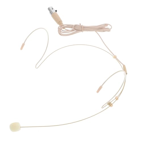 LIGIGWASH Leitfadenmikrofon Kabelgebundene Ohrhörer mit Geräuschunterdrückung Air-Tube-Kopfhörer Mikrofon für Lehrer Musikaufzeichnungsgeräte Elektronisches Bauteil Beige LIGIGWASH Leitfadenmikrofon Kabelgebundene Ohrhörer mit Geräuschunterdrückung Air-Tube-Kopfhörer Mikrofon für Lehrer Musikaufzeichnungsgeräte Elektronisches Bauteil Beige von LIGIGWASH
